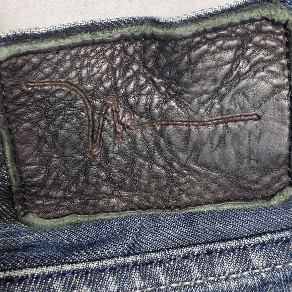 Mark Anthony jeans slim fit men's size 30X32 hard washed denim blue - Picture 5 of 13